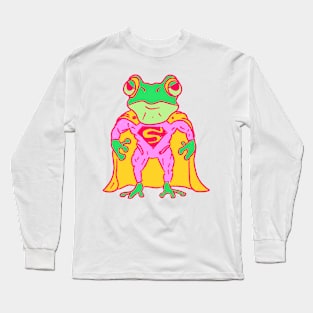 Super Frog (02) Long Sleeve T-Shirt